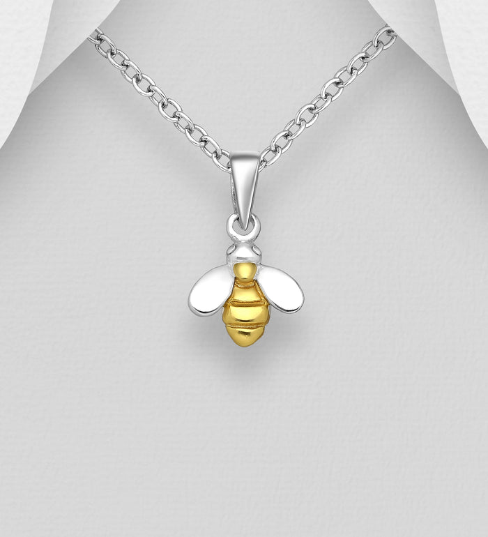 Tiny Bee Pendant