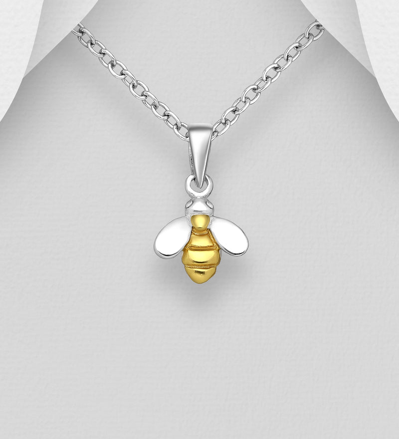 Tiny Bee Pendant