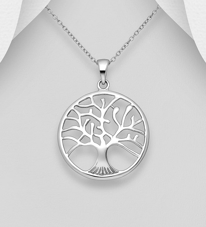 Sterling Silver Tree of Life Pendant